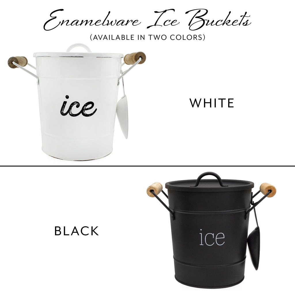 Farmhouse Enamelware Ice Bucket - VarIceBucket