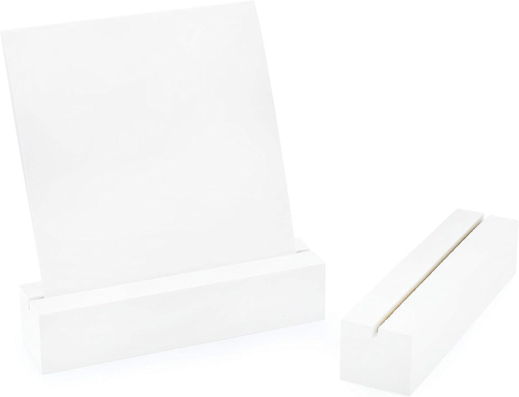 Darware Wooden Sign Holders (10-Pack, White) - sh1735mnwDar0
