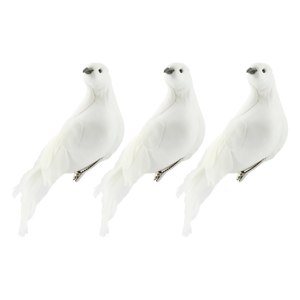 Large White Doves (Set of 3) - sh1774dar0mnw